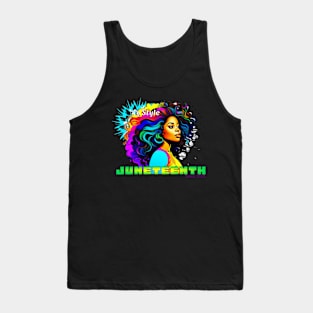 My Style Juneteenth 1865, Freedom Celebration Independence day History Month Tank Top